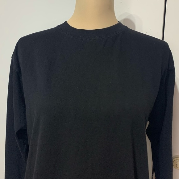 Women’s Black tops Sz L long Sleeves tee Sun Tees - Picture 7 of 12